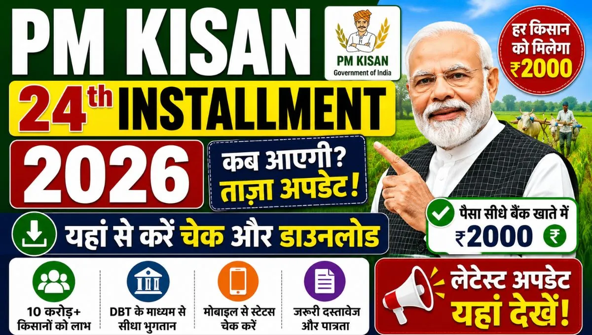 PM Kisan 24th Installment 2026
