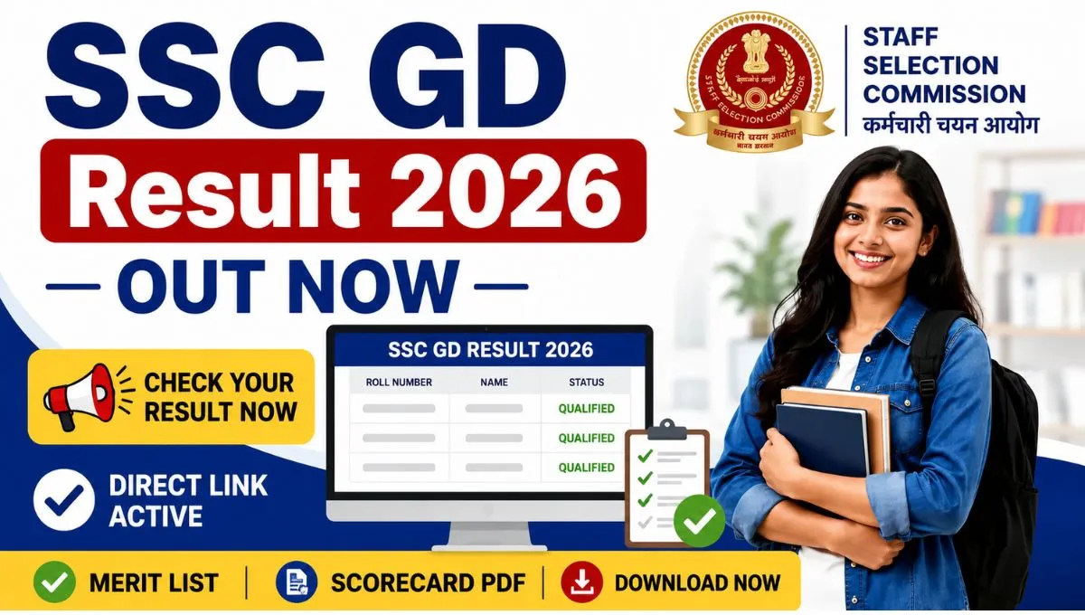 SSC GD Result 2026